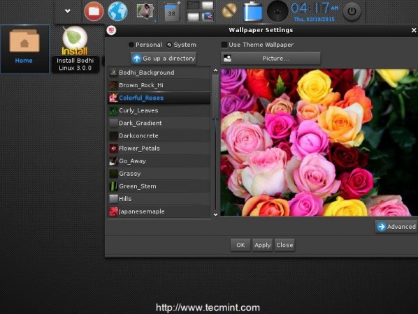 WallPaper Settings