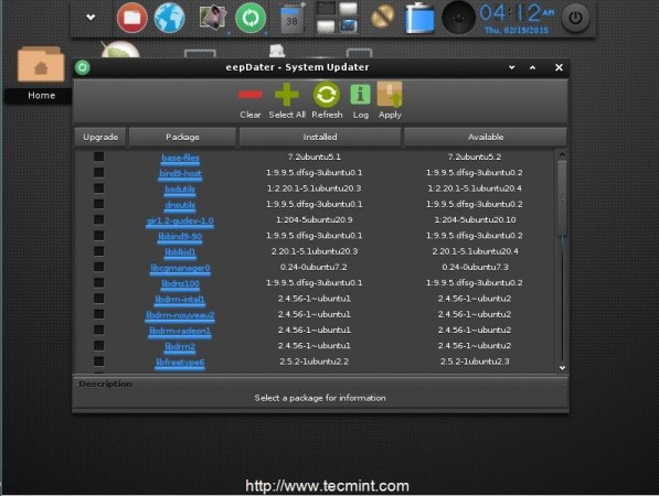 eepDater Package Updates