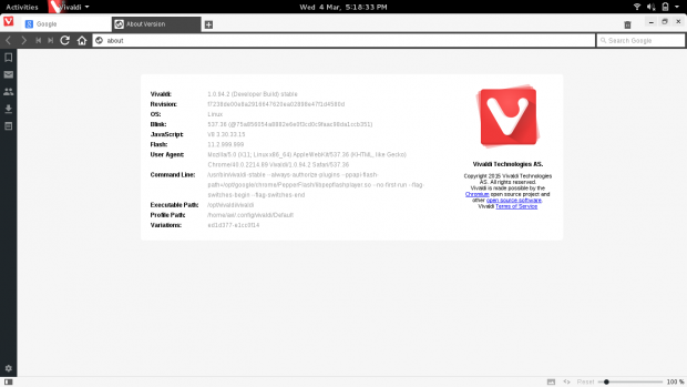 About Vivaldi