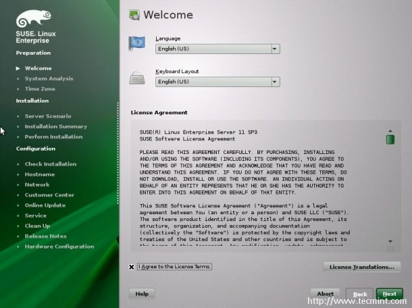 Agree Suse License