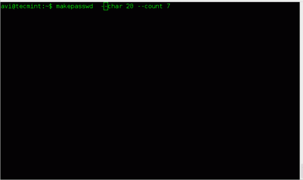 Generate 20 Character Password