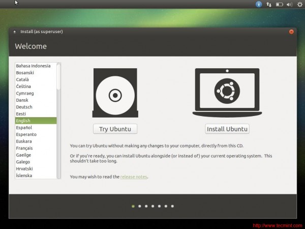 Install Try Ubuntu Mate