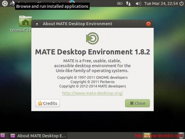 Ubuntu Mate Desktop
