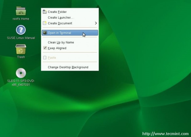 Open Terminal