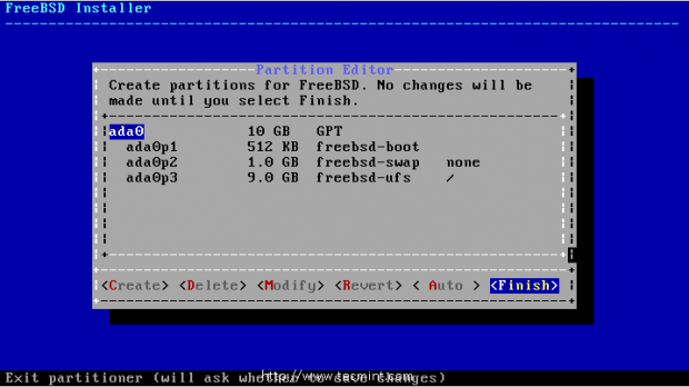 Partition Layout