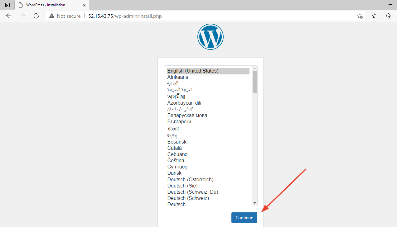 WordPress Installation