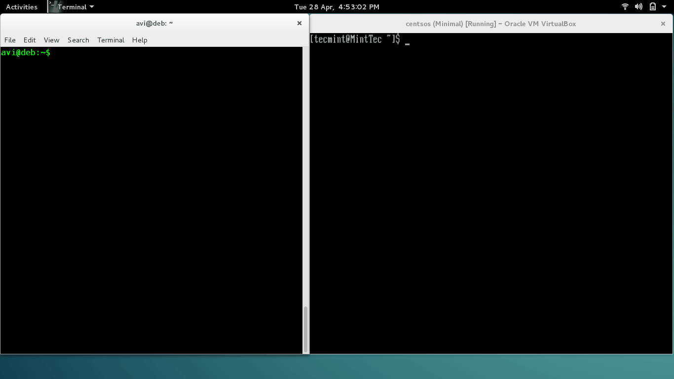 Linux Commandline Chat with nc Command