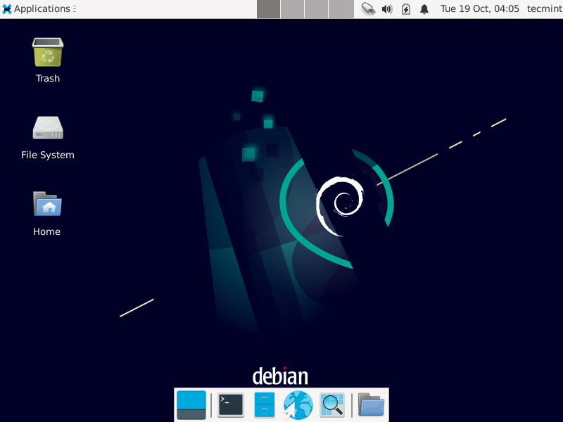 Escritorio Debian 11