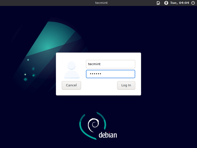 Debian Login