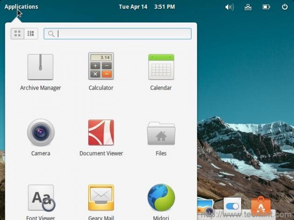 Default Installed Application