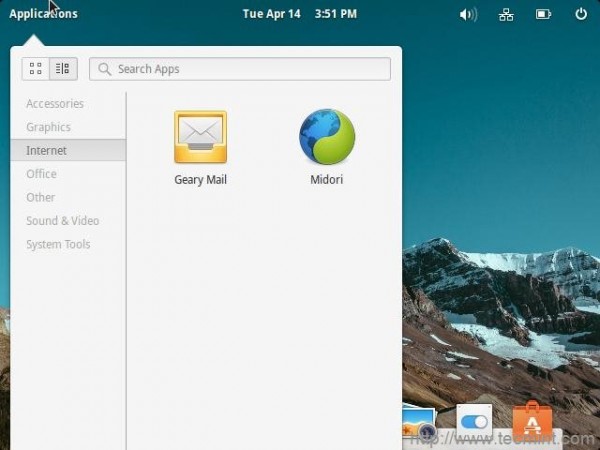 Default Internet Application
