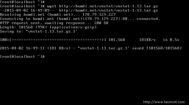 Download Vnstat