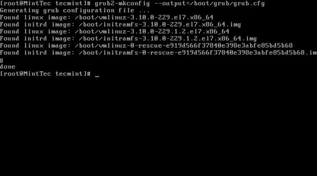 Generate Grub File