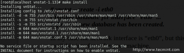 Install Vnstat