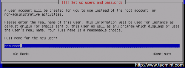 Create Non Root User