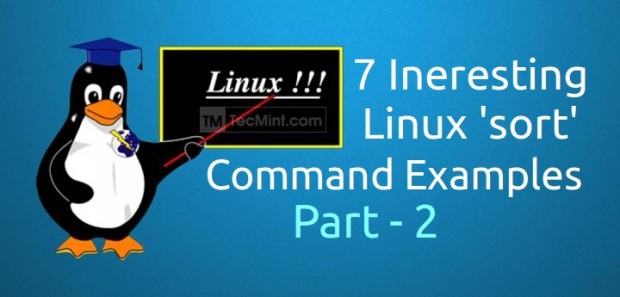 Linux sort command examples