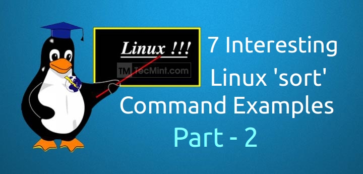 Linux sort command examples