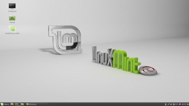 Linux Mint Desktop Screen