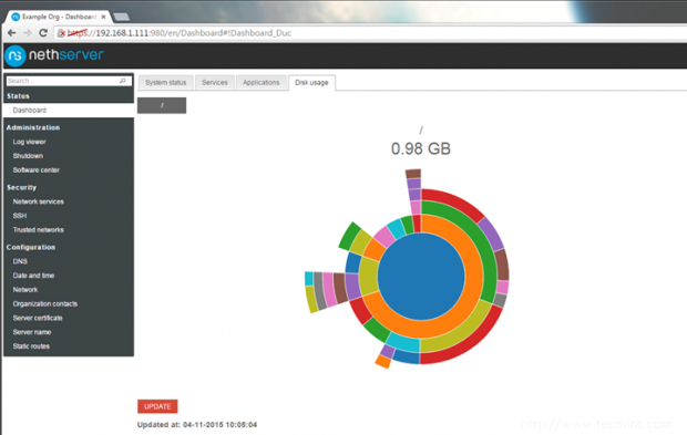 Check Disk Usage