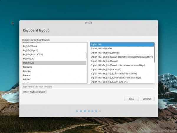 Select Keyboard Layout