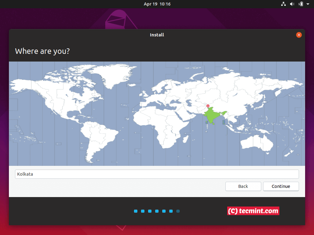 Select Timezone