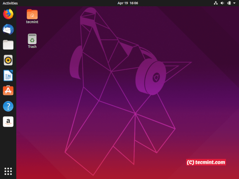 Ubuntu 19.04 Desktop