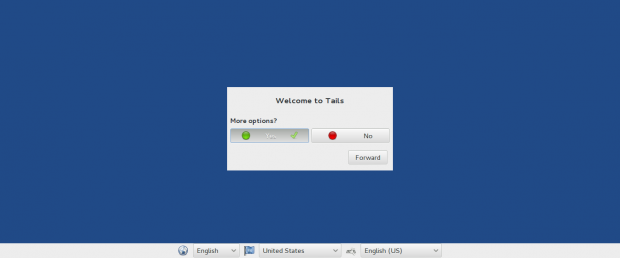 Tails Welcome Screen