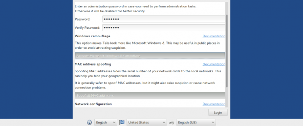 Tails OS Configuration