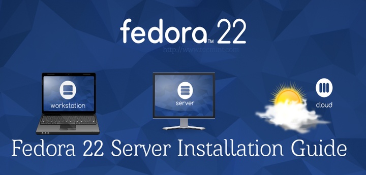 Fedora 22 Sever Installation