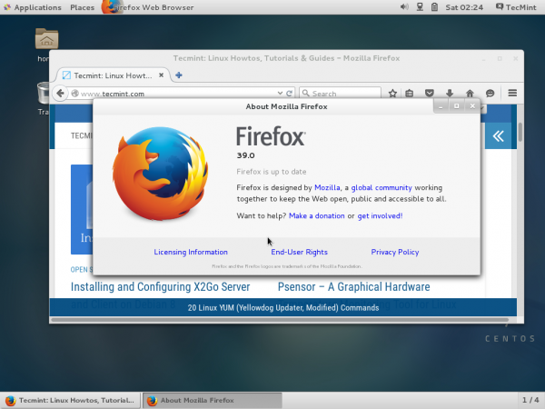 Install Firefox in Linux