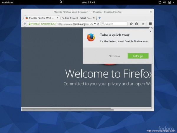 Default Firefox Browser