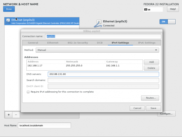 Network Details