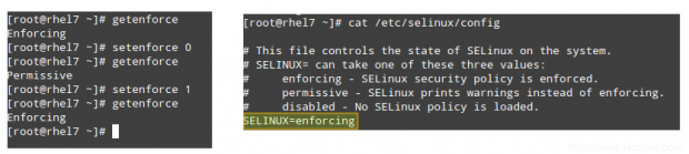Set SELinux Mode