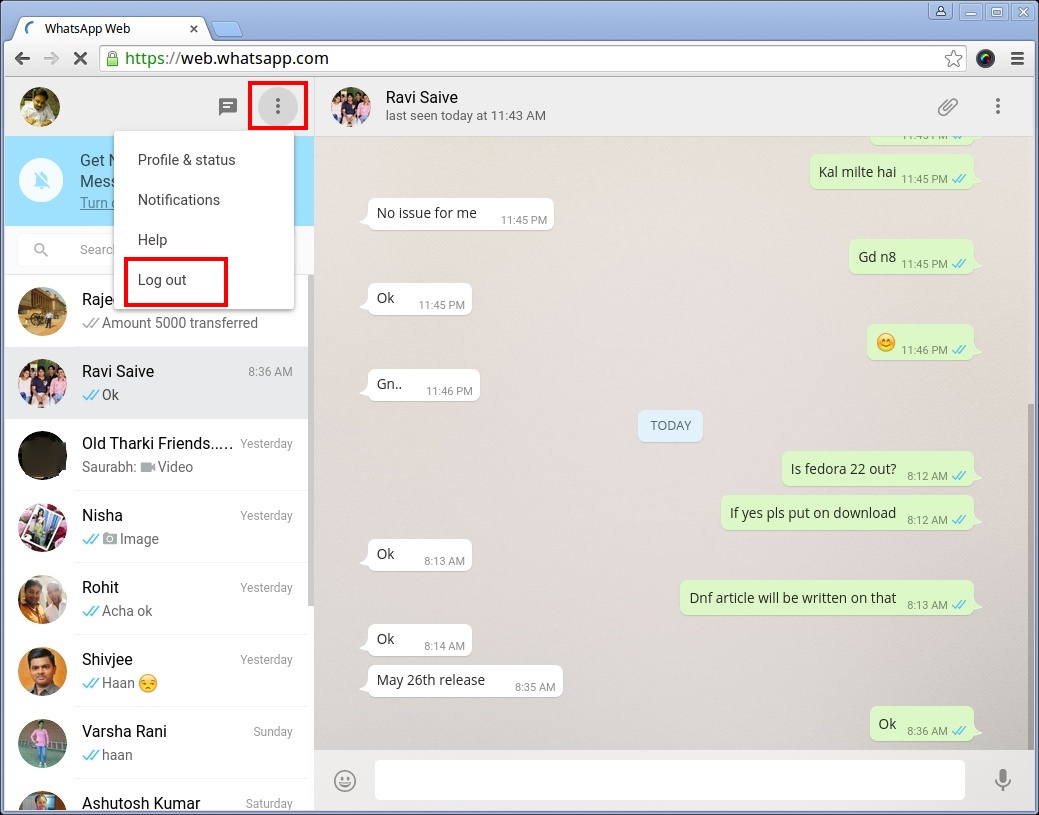 How to Use WhatsApp on Linux Using "WhatsApp Web" Client