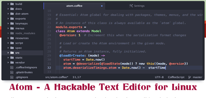 Atom Editor