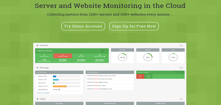 CloudStats Server Monitoring