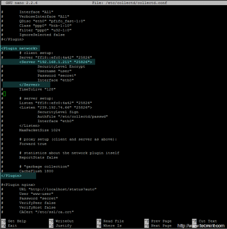 Configure Collectd Clients