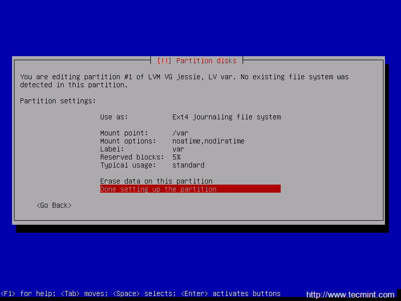 Create Var Mount Point | Tecmint: Linux Howtos, Tutorials & Guides