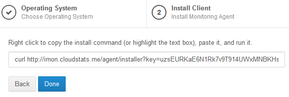 Install CloudStats Agent