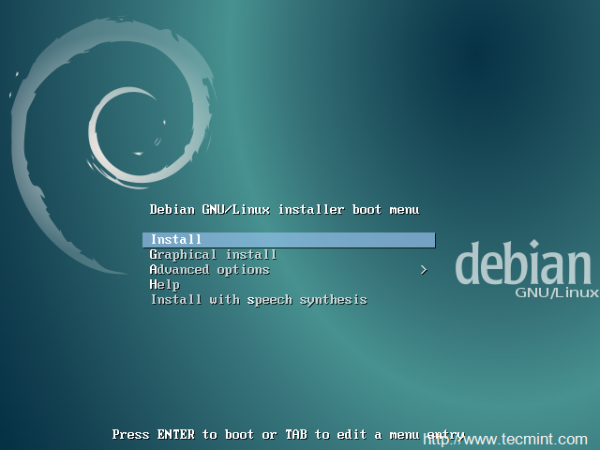 Install Debian 8
