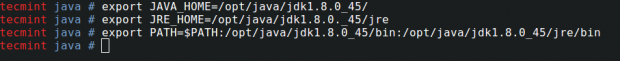Set Java Environment Variables