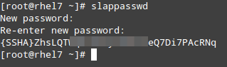 Set LDAP Admin Password