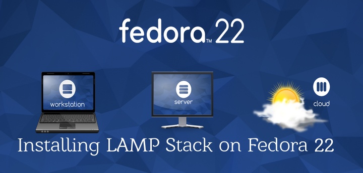 Setup LAMP on Fedora 22