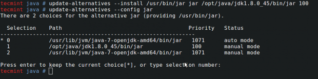 Update Jar Alternatives
