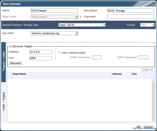 Add New Domain to Data Center