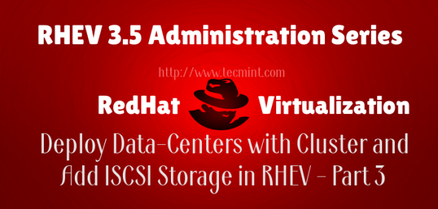 Create Data-Centers and Cluster in RHEV