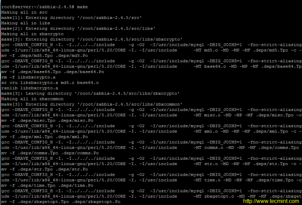 Install Zabbix From Source