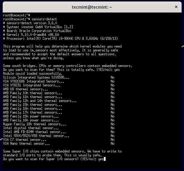 Run Psensor from Commandline