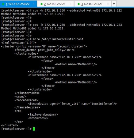 Add Nodes to Fence Device