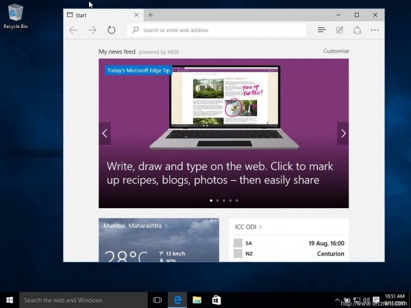 Microsoft Edge Browser